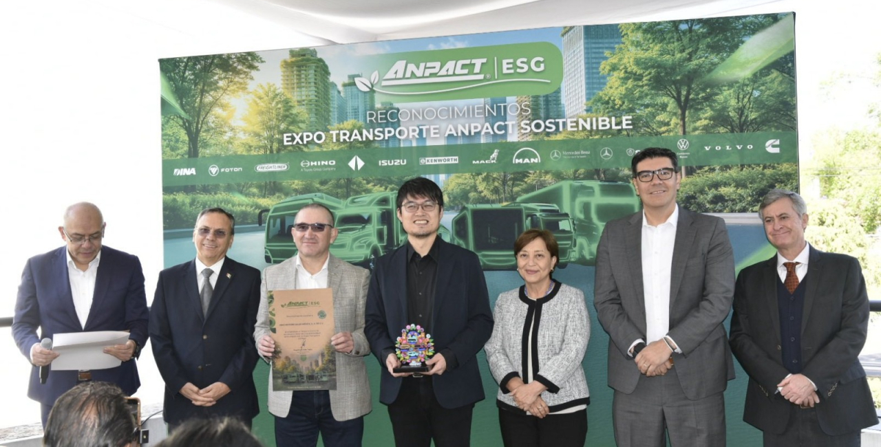 ANPACT reconoce a empresas comprometidas con la sostenibilidad durante Expo Transporte ANPACT